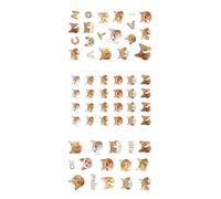 Autocollant chat en PVC pour récompense pour enfants pour scrapbooking, journal, cadre photo, bouteille d'eau, étui de téléphone, ordinateur portable, autocollant décoratif pour enfants