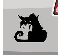 Autocollant chat Grumpy Cat - 6 tailles et 21 couleurs - Chat streuner