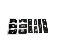Autocollant Commande Compatible Avec A2 Pour A3 Pour 8L Kit D'autocollants Réparation Bouton Climatisation Autocollants Interrupteur Intérieure