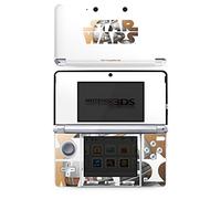 Autocollant Compatible avec Nintendo 3 DS Sticker Film Autocollant Star Wars Logo bb8