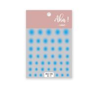 Autocollant Coréen Pour Les Ongles",1 Feuille,Blanc,Nuage,Bleu,3d,Étoile,Lune,Décalcomanie,Pur Crépuscule,Auto-Adhésif,Manucure,Curseur,"Accessoires Re -53 - Type [Aha035]-11