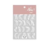 Autocollant Coréen Pour Les Ongles",1 Feuille,Blanc,Nuage,Bleu,3d,Étoile,Lune,Décalcomanie,Pur Crépuscule,Auto-Adhésif,Manucure,Curseur,"Accessoires Re -53 - Type [Aha039]-01