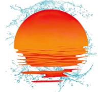 Autocollant Coucher De Soleil Pour Voiture,Autocollants Pour Pare-chocs De Voiture,Autocollants coucher de soleil polyvalents résistants intempéries | Autocollants de bouteille d’eau sans décoloration