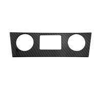 Autocollant Couverture Panneau Charge Prise Bouton USB Commutateur Voiture Accessoires Pour Hyundai Pour Kona Pour Kauai 2017 2018-2021 FIXCOR(Carbon fiber black)