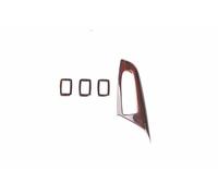 Autocollant D'accessoires D'intérieur De Voiture, Décoration Fenêtres, Panneau D'équipement Commande, Garniture Pour F25 F26 2011 - 2017 X3 X4(Power window short b)