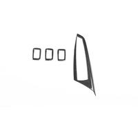 Autocollant D'accessoires D'intérieur De Voiture, Décoration Fenêtres, Panneau D'équipement Commande, Garniture Pour F25 F26 2011 - 2017 X3 X4(Power window length a)