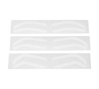 Autocollant D'aérographe de Sourcil - 150 Feuilles de Modèles Jetables de Mise en Forme, Pochoirs de Façonnage, Outils de Maquillage