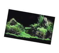 Autocollant D'Aquarium en PVC épais, Décoration de Fond, Couleur Vive, étanche pour Aquarium 61x30cm, 1 Pièce (91 * 50CM)