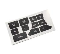 Autocollant d'autoradio Compatible Avec A3 Pour 8P 2003 2004 2005 2006 2007 2008 Kit De Réparation De Bouton De Commutateur De Climatisation De Voiture, Autocollant,