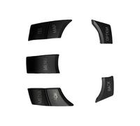 Autocollant d'autoradio Compatible Avec Série-1 Pour X1 Pour X3 Pour X5 Pour X6 La Boutons De CD Multimédia De Voiture Décoration Couvercle Garniture Autocollant Bouton