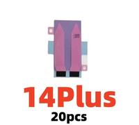 Autocollant De Batterie Pour Iphone,Double Bande,Nervure,Voyage,Colle,Pièces Adhésives,Iphone 14 Plus 13 Mini 11 12 Pro Max X Poly Xs 6 7 8 3 M,20 Pièces - Type 20x 14plus