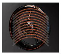 Autocollant de bord de roues Autocollants À Rayures Pour Moyeu De Roue De Moto, Autocollants Réfléchissants Résistants Aux Intempéries, Décoration De Jantes Pour Kawasaki Pour Ninja Zx-10r ZX10R Autoc