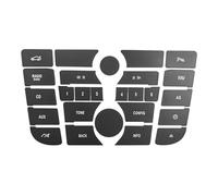 Autocollant de Bouton Compatible Avec Buick Pour Excelle 1 Pièce Autocollants De Réparation Pour Bouton D'autoradio CD Intérieur De Voiture