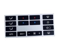 Autocollant de Bouton de Climatisation de Voiture,Kit de Réparation de Bouton de Voiture Autocollants A/C pour BMW E53 1999-2006 E39 1996-2002.