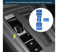 Autocollant De Bouton De Frein š€ Main Panneau Levier Vitesses Pour Vw Golf 8 Mk8 R Gti De 2020 š€ 2022 Console Garniture IntšŠrieure Bouton De DšŠmarrage Du Moteur Bleu 1 Ensemble