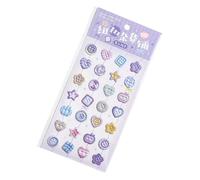 Autocollant de bouton pour enfants, loisirs créatifs, scrapbooking, journal, planificateur, étui de téléphone, décoration pour enfants, autocollant de motivation pour enseignant, autocollant mural en