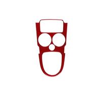 Autocollant De Cadre De Levier De Vitesse LHD RHD Pour Seat Pour Altea 2004-2016, Accessoires De Décoration Garniture intérieure(Carbone rouge)