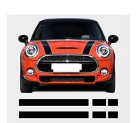 Autocollant de Capot de Voiture Rayures de Capot Bande de Couverture de Moteur décalque de Vinyle arrière, pour Mini Cooper F56 R56 F55 F57 R57 JCW, Autocollant de carrosserie