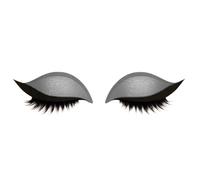 Autocollant De Cils Maquillage Pour Les Yeux Avec Des Fards À Paupières Intégrés Pour Les Instants Ne Regarde Pas Faux Cils