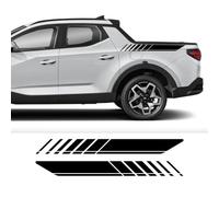Autocollant de Coffre de Voiture, pour Santa Cruz SE SEL Limited 2022 2023 Pickup Graphiques Rayures Style Autocollant Auto Truck Vinyle Couverture