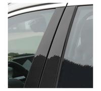 Autocollant de Colonne BC pour Infiniti FX35 FX45 2003 2004 2005 2006 2007 2008,Garniture de Couverture de Porte de Fenêtre Accessoires de Porte de Voiture,Carbon Fiber