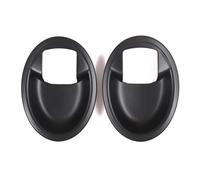 Autocollant de console centrale Autocollant de couverture décoration bol, accessoires d'intérieur voiture pour Eclipse 2006 - 2011(Noir)