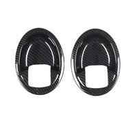 Autocollant de console centrale Autocollant de couverture décoration bol, accessoires d'intérieur voiture pour Eclipse 2006 - 2011(Carbon fiber)