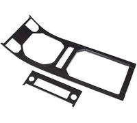 Autocollant de console centrale Autocollants de garniture panneau console centrale pour Range pour Rover pour Evoque(Carbon fiber With Cd)