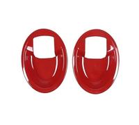 Autocollant de console centrale Pour Eclipse 2006-2011 ABS voiture porte intérieure bol Protection capots de bordure autocollant(Rouge)