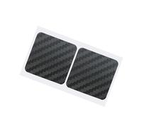 Autocollant de contrôleur de texture de carbone de peau, 1 pair | Peau de protection pour pavé, accessoire de jeu, pour contrôleur 2, autocollant de protection pour pavé
