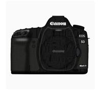 Autocollant de corps d'appareil photo,film de protection rond,peau de décalcomanie pour IL,5D,MARK 3,III,M3,MARK3,MARKIII,5DIII,5D3,5DM3 - Type S-For Canon EOS 5D3