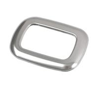 Autocollant De Couverture De Cadre De Bouton Commutateur Coffre De Console Centrale De Voiture Pour Mercedes Pour Benz Classe C W206 202 22023 2024 FIXCOR(Matte Silver)