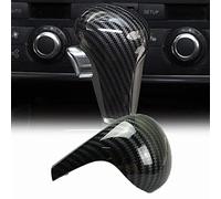 Autocollant De Couverture De Tête De Pommeau De Levier De Vitesse De Style Carbone pour Audi A6 C6 A4 B7 A5 Q5 Q7 2005-2012 Garniture De Changement De Vitesse Automatique LHD Accessoires
