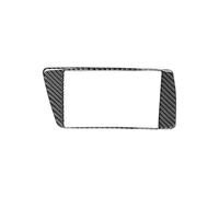 Autocollant De Couverture Décoratif De Cadre De Garniture De Panneau De Navigation De Modification De Voiture De Fiber De Carbone Pour Audi Q5 2010-2017 Parties(Left-hand drive)