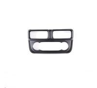 Autocollant De Couverture Panneau Sortie Climatisation Contrôle Central, Accessoires Voiture ABS Pour Ford Pour Maverick 2022 autocollants(Matte black)