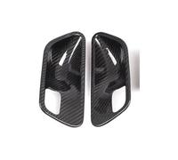 Autocollant De Décoration Couvercle Bol Porte Intérieure Voiture En Fibre Carbone Véritable, Pour Série 3 4 3GT F34 F30 F36 2013 - 2019 anti-poussière(A 2pcs)