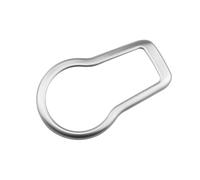 Autocollant De Décoration De Bouton De Panneau De Commutateur De Voiture Garniture D'accessoires Intérieurs Pour Jeep Pour Compass 2017 2018 2019 2020 FIXCOR(Argent)