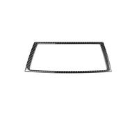 Autocollant de décoration en fibre de carbone Compatible avec BMW X5 E70 X6 E71 2008-2014 (Cadre d'écran d'affichage Navi 21)