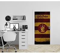 Autocollant de décoration pour porte - Poster porte - Sorcier Potter - Papier Peint Enfant - Autocollant Adhésif - 83 X 205 cm - Fabrication française "