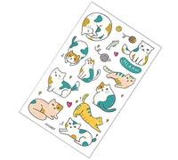 Autocollant de détection UV, autocollant d'alerte d'exposition au soleil, capteur de peau changeant de couleur, design étanche résistant à la sueur, 1 set, pour les sorties de plage