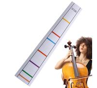 Autocollant de doigt de de violoncelle | Autocollant de doigt d'étiquette de panneau de adhésif pour les débutants de formation pratique - Étiquette de décalcomanie de position de guides de de v