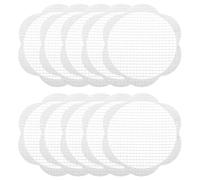 Autocollant de Filtre Anti-obstruction 10 Pièces | Pose Rapide, Usage Hygiénique Jetable, pour Grilles de Drainage et Surfaces Lisses