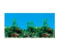 Autocollant de Fond Aquarium 3d Double Face, Décor Acrylique Modèle J | Vitre de Terrarium et Portes, Esthétique Amovible, Rendu Mer, Usage en Classe ou Fête Sous-marine