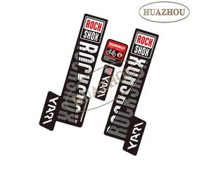 Autocollant de fourche avant de vélo pour Rock Shox Yari, décalcomanies en vinyle imperméable, antifade, crème solaire, course de vélo VTT, D343, 2018 Magenta