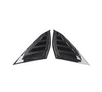 Autocollant de garniture de couvercle de volet latéral de fenêtre arrière de voiture, compatible avec Honda Accord 10e génération 2018 2019 2020 2021, accessoires ABS(Carbon Fiber Look)