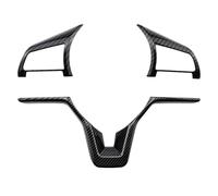 Autocollant De Garniture De Panneau De Volant De Voiture Pour Nissan Pour Qashqai J11 Pour Xtrail T32 Pour Rogue Pour Note Pour Versa Garniture intérieure(Noir,X-3)