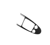 Autocollant De Garniture En Fibre Carbone Souple Pour Levier Vitesses Et Commandes Centrales Pour Mercedes Pour Benz SLK R171 2004-2010 MCQNDS(Black LHD RHD)