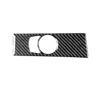 Autocollant De Garniture Panneau Commutateur Phare En Fibre Carbone Accessoires Intérieurs Voiture Pour Série 5 E60 2004 2005 2006 2007(1 Black1)