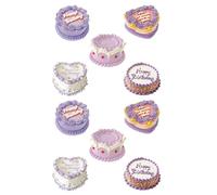 Autocollant de gâteau de dessin animé pour enfants Récompense pour journal intime, couverture de téléphone, ordinateur portable, salle de classe, projet d'art