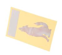 Autocollant de Guitare Loup en Pvc pour Tête de Guitare